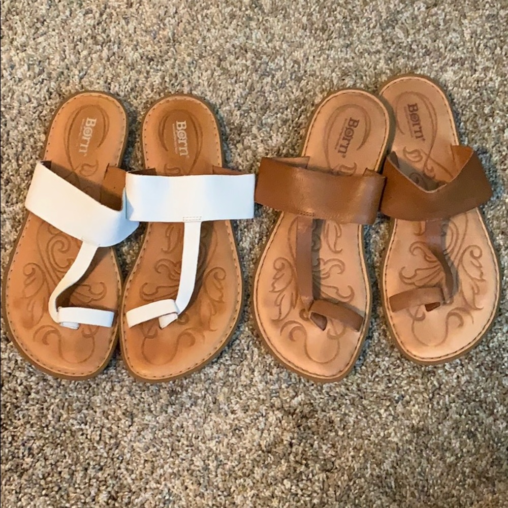 Born sandals (both)